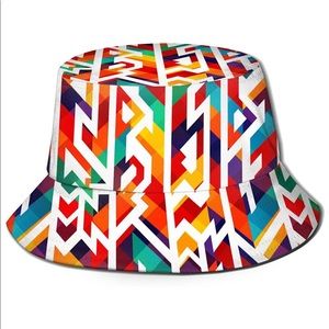 Geometric Bucket Hat